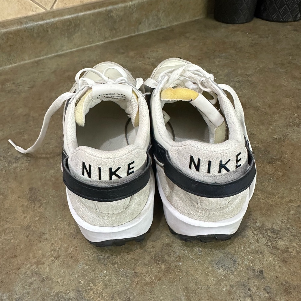 Nike White and Black Athletic Shoes